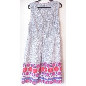 Boden Floral Border Dress